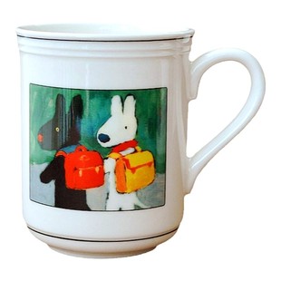 法国卡斯波和丽萨Gaspard et Lisa陶瓷马克杯水杯咖啡杯生日礼物