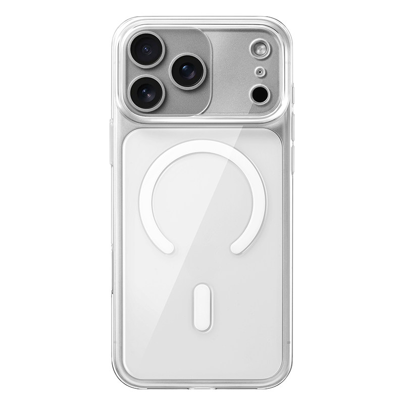 轻薄透明iPhone16磁吸手机壳