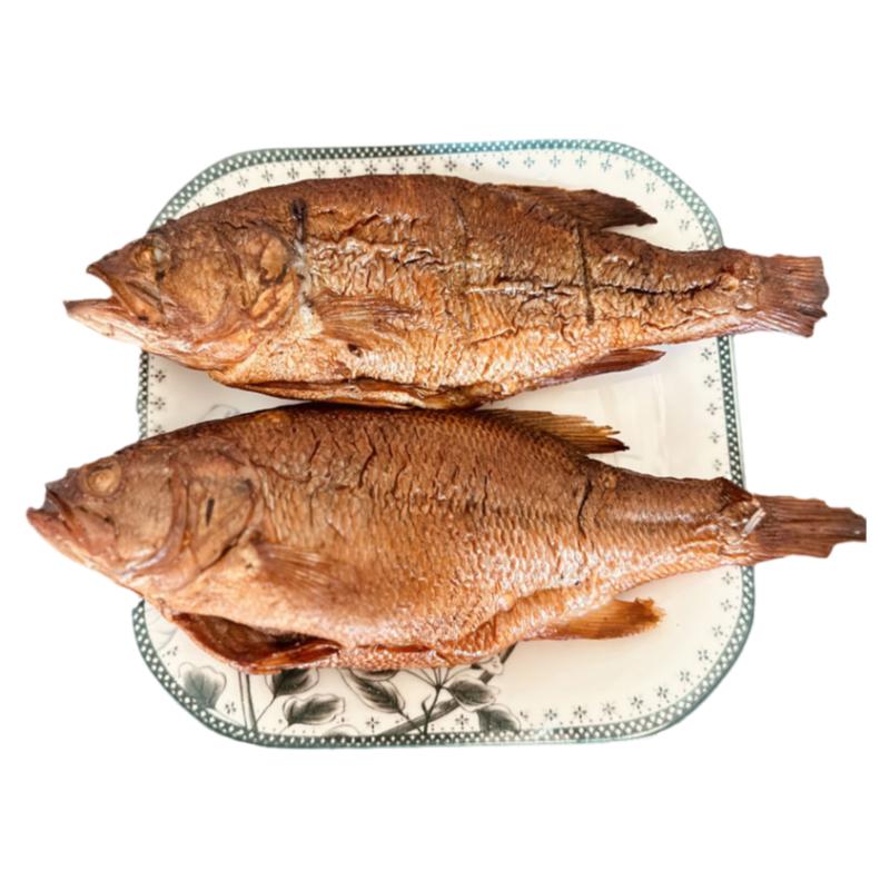 河北特产白洋淀熏鱼小鱼干熏鲈鱼锅包鱼野生鱼真空装熟食制品