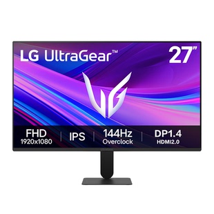 LG 24/27G411A电竞游戏显示器IPS英寸1K144hz办公电脑监控屏幕