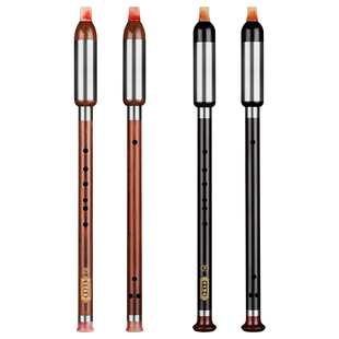 专业巴乌乐器小学生专用红木乌木C调降B调旗舰店演奏级竖吹巴乌