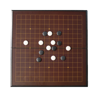 五子棋围棋带棋盘套装小学生比赛15路标准加大棋子磁性成人版便携