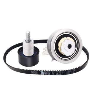 适配 新朗逸凌度桑塔纳捷达POLO速腾高7发动机正时皮带张紧轮套装