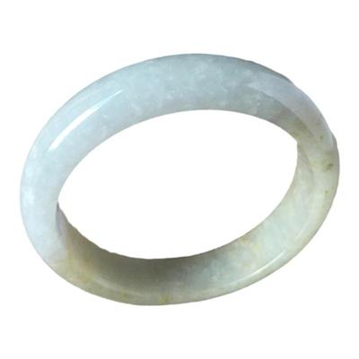 缅甸翡翠手镯51mm冰糯种正圈