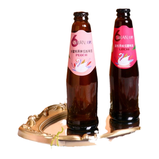 【果味】六只天鹅果味啤酒270ml*24瓶装西柚/荔枝/水蜜桃味女士酒