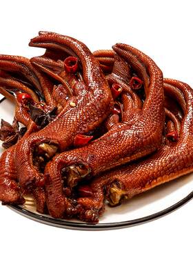 旺家福旗舰店丨老卤鸭爪小零食