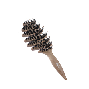 KRRAMEL家梳子礼盒装生日礼物优选天然猪鬃毛蓬松颅顶送闺蜜礼物