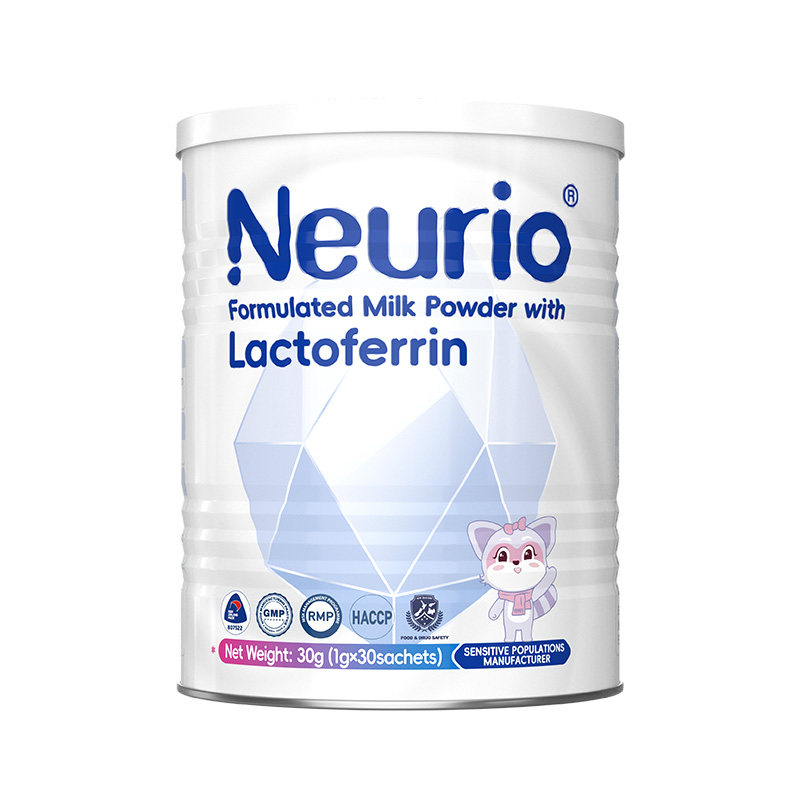 纽瑞优白金版乳铁蛋白调制乳粉GOS 益生元儿童成人营养全家适用