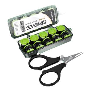 川泽铅皮卷钓鱼专用防炸刻度铅加厚竞技盒装克度软铅皮坠垂钓配件