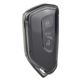 专用于大众钥匙套透明凌渡途昂xid4x威然揽境id3id6x帕萨特id7