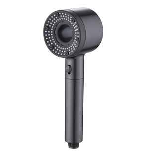 超强增压花洒喷头一键止水蒸压低水压专用超级大水量冲凉淋浴单头