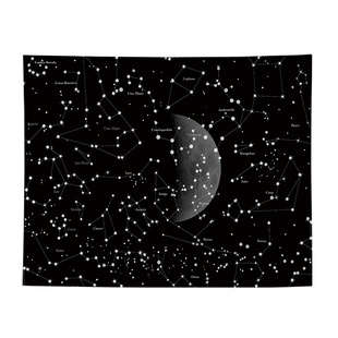 星空背景布挂布大号挂毯抖音网红墙布主播直播卧室床头ins装饰布