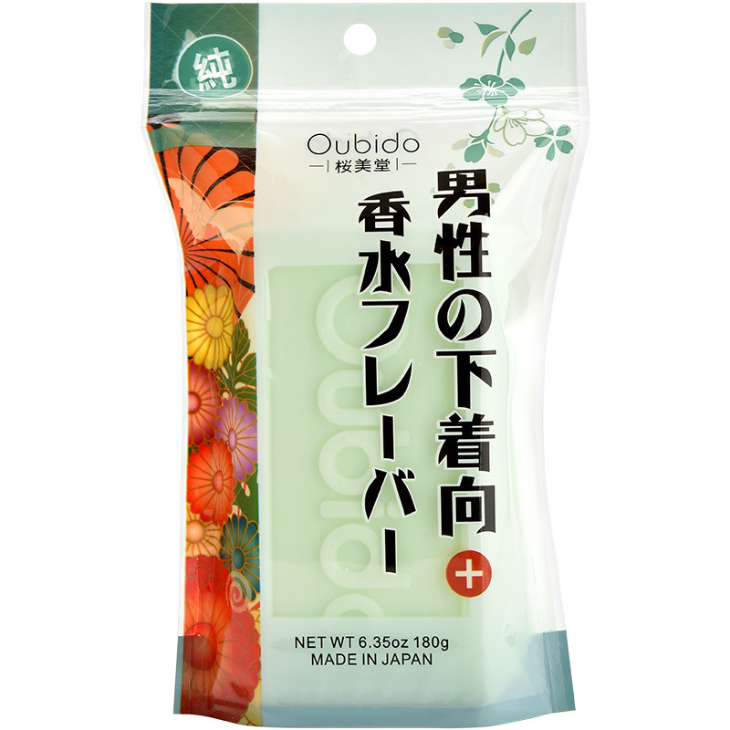 日本进口樱美堂植物洗块香肥皂