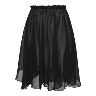 艾舞戈花瓣舞蹈裙女芭蕾舞练功裙排练裙设计师款松紧腰半身纱裙子