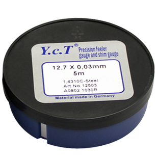 YCT模具垫片精密间隙片矽钢片不锈钢垫片锡钢片修补冷焊片宽12.7