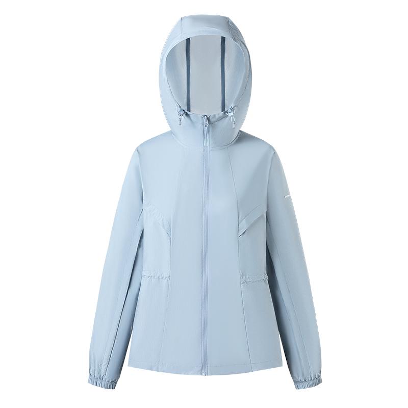 【新品】美力城轻奢风衣式休闲防晒衣服户外通勤时尚透气外套女士