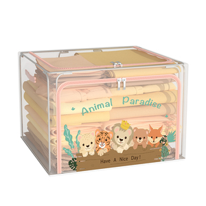 新升级PVC衣物收纳箱安全无味