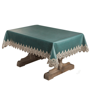 桌布防水防油免洗桌垫欧式茶几桌布布艺客厅家用台布长方形餐桌布