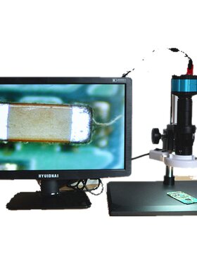 高清HDMI1600万工业显微镜带测量