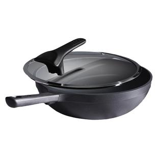 苏泊尔不粘锅家用炒锅炒菜锅电磁炉专用不沾平底火红点锅子燃气灶