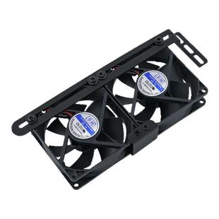华顾机箱PCI位侧吹支架8/9/12CM显卡侧吹主板显卡伴侣散热风扇