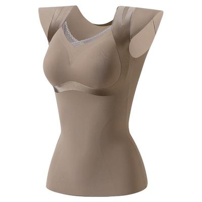 婷美保暖背心女内衣秋冬季