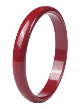 原矿高纯度朱砂手镯女式官方旗舰店正品贵妃镯子本命年送妈妈礼物