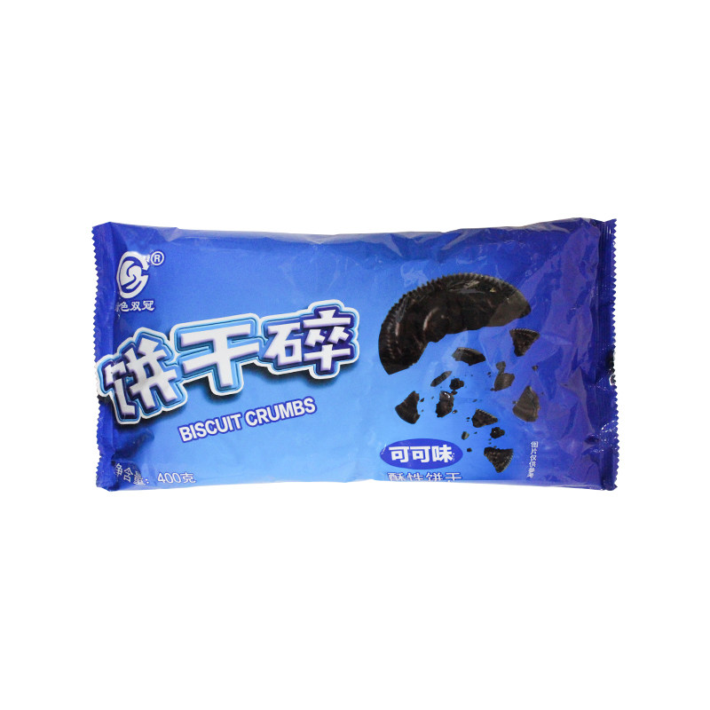 绿色双冠奥利奥味饼干碎400g木糠杯烘焙原料奶茶店专用整箱商用