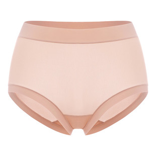 【air裤】遐高弹裸感不夹臀平角中腰高腰包臀大码速干抗菌内裤女