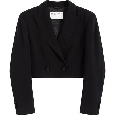 【播奥莱】播商场同款春季H型截短利落西装领西服女BDQ1XD0452
