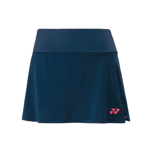 YONEX尤尼克斯网球羽毛球服女运动短裙裤A字裙单边开叉速干26124