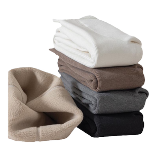 冬季女童连裤袜加绒加厚外穿儿童打底裤子纯棉踩脚宝宝白色一体绒