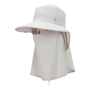 骆驼全方位防晒帽渔夫帽大帽檐女夏户外钓鱼全脸遮阳帽太阳帽子男