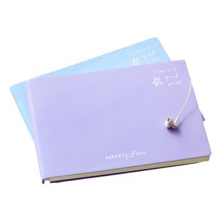 B5横翻自填周计划本一周一页日历记事本日程本weeks周历大笔记本本子weekly每日计划表todolist学习自律打卡