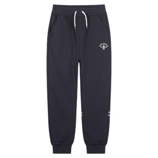 暇步士童装男童加绒裤子25冬新品大童休闲裤儿童运动舒适保暖长裤