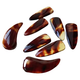 海鲜专业古筝指甲双面弧手工打磨古筝义甲音乐学院演奏级款