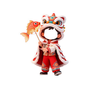 幼儿园新年装饰开学场景布置拍照人形立牌kt板马年味春节氛围道具