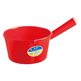 加厚塑料水瓢大号红色水瓢家用商用工业耐用水勺食品级老式水瓢