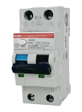 ABB小型漏电断路器DS201-C16