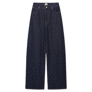 IMMI 设计师品牌 26早春新款 波点牛仔长/中裤 SOLSOL买手店