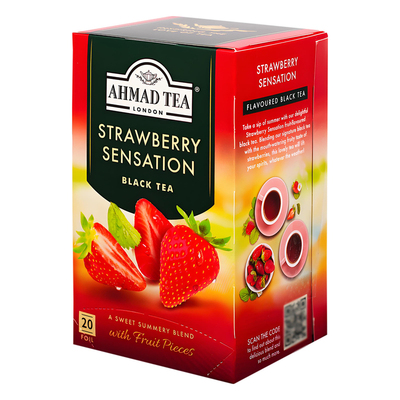 原装进口英国亚曼草莓味红茶