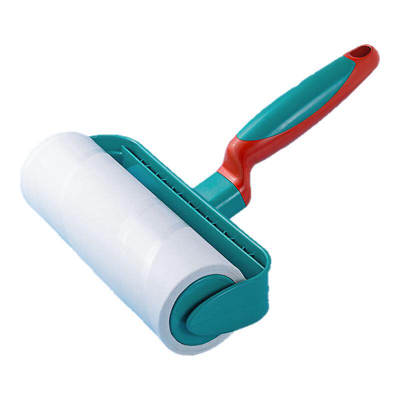 新款粘毛器可撕式除尘滚干洗家庭通用衣物去毛器便携式手动粘毛滚