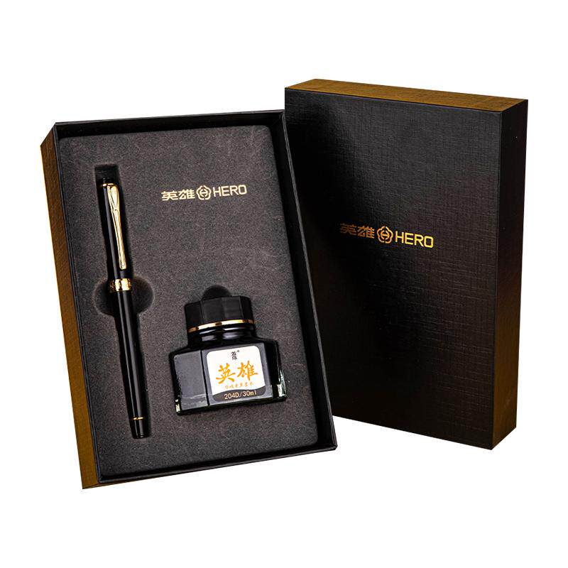 英雄牌1771博朗钢笔礼盒装定制