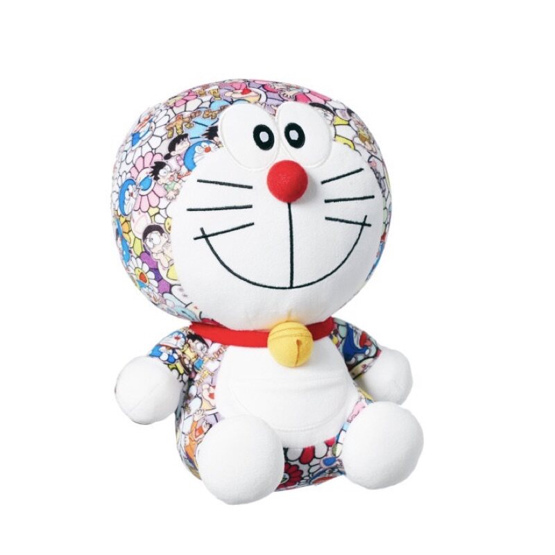 村上隆正版机器猫玩偶毛绒公仔