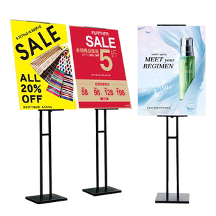 kt板展架立式落地式广告牌展示牌海报架支架立牌水牌宣传立架定制