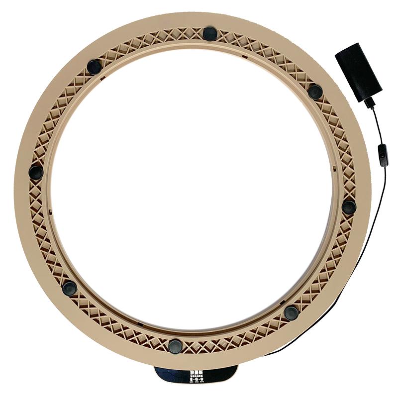 狄曼斯餐桌电动转盘器智能触控遥控静音底座酒店圆桌自动充电