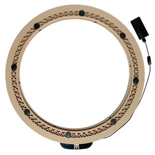 狄曼斯餐桌电动转盘器智能触控遥控静音底座酒店圆桌自动充电