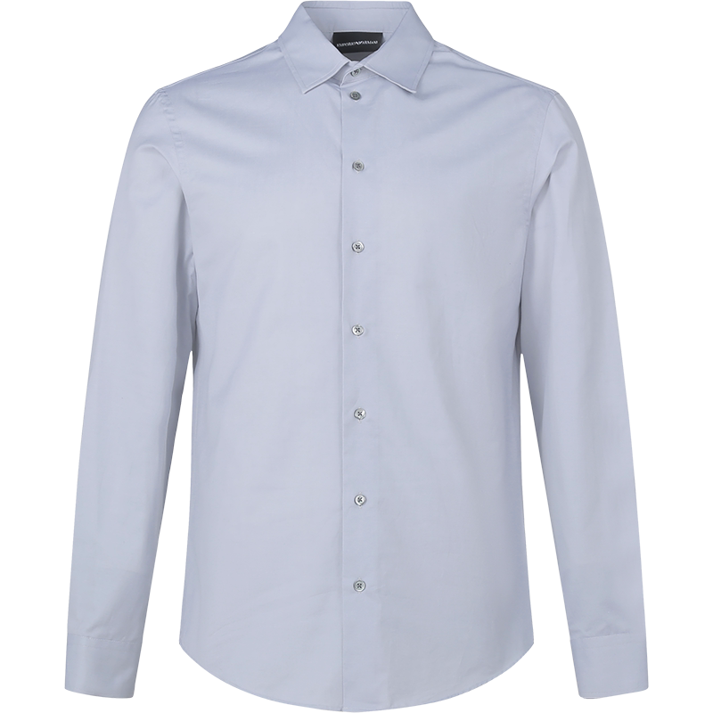 【自营】Emporio Armani阿玛尼 男士棉质长袖衬衫 H31SM0 C12F0