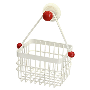 吸盘废弃洗脸巾收纳盒壁挂卫生间洗手台二次擦脸巾回收挂篮置物架