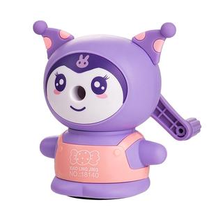 卡通削笔机卷笔刀男孩款可爱小精灵手摇削笔器自动进铅削笔刀小学生手动刨笔机转笔刀幼儿童削铅笔专用铅笔刀